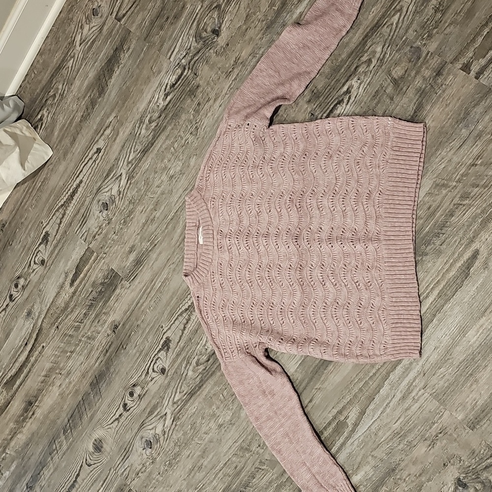 Maurices Womens Pink Sweater